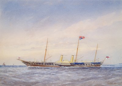 The Royal Yacht Osbourne, 1876 by William Frederick Mitchell